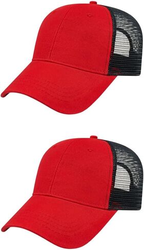 Cap America X500 Structured Lightweight Cotton Twill Mesh Back Cap w/Snapback Closure | Bulk Pack Available in Saudi Arabia