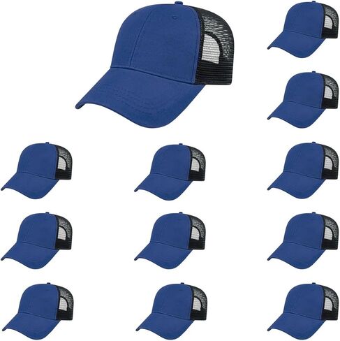 Cap America X500 Structured Lightweight Cotton Twill Mesh Back Cap w/Snapback Closure | Bulk Pack Available in Saudi Arabia
