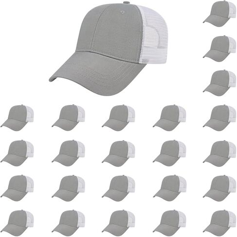 Cap America X500 Structured Lightweight Cotton Twill Mesh Back Cap w/Snapback Closure | Bulk Pack Available in Saudi Arabia