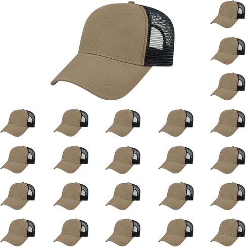 Cap America X500 Structured Lightweight Cotton Twill Mesh Back Cap w/Snapback Closure | Bulk Pack Available in Saudi Arabia