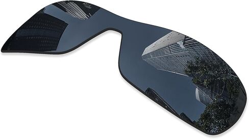 4 Pairs Ploarized Replacement Lenses for Oakley Antix OO9077 Sunglasses - Black + Silver Titanium + Ice Blue + Fire Red in Saudi Arabia