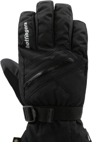 hotfingers Women's Clipper GT Glove - Waterproof Winter Insulated Gloves with Grip Palm, Zipper Pocket and Adjustable Cuff in Saudi Arabia