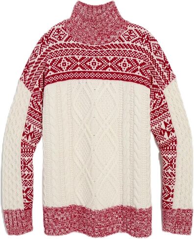 سترة Vineyard Vines النسائية من Fair Isle Fisherman Mock in Saudi Arabia