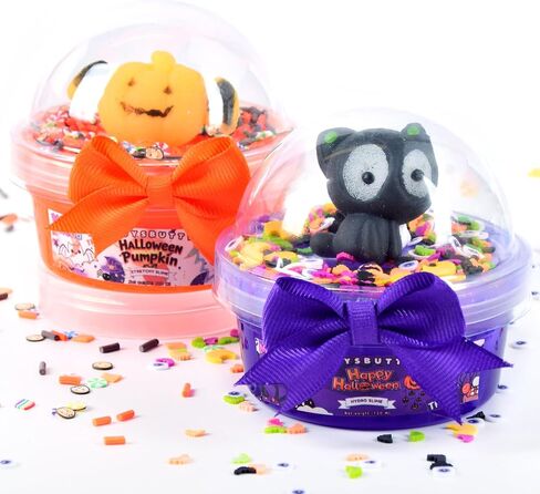Finoclay Butter Slime kit, MicroWorld 2 Pack Clear & Fluffy Slime for Kids, Unicorn Mermaid Theme Party Favors with 6 Slime add ins, Unicorn Kids Toy Birthday Gifts for Girls Age 8-12 in Kuwait