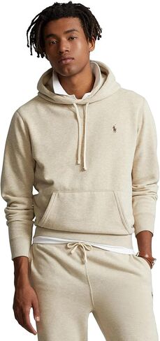 سويت شيرت بقلنسوة من الصوف للرجال من POLO RALPH LAUREN (L، بيجHtr) in Saudi Arabia