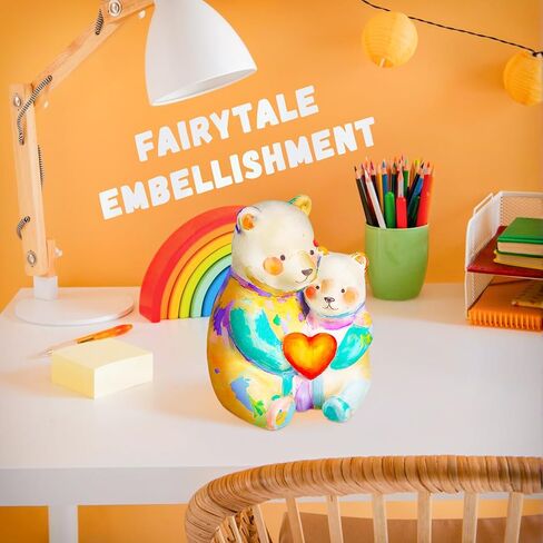 2 مجموعات جاهزة لطلاء مجموعة مصباح التماثيل الخاصة بك ، DIY 3D Garden Gnome Light Light ، Art Supplies Arts & Crafts Kit للأطفال من العمر 8-12 in Kuwait
