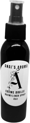 ANAI'S Aroma Creme Brulee Room and Line Spray Home Fragrance, Fabric Deodorizer, Long Last Scent, Odor Eliminator, Air Freshener, Refresh Fabric, Car, Restroom, Bedding, Travel Size 4oz in Saudi Arabia