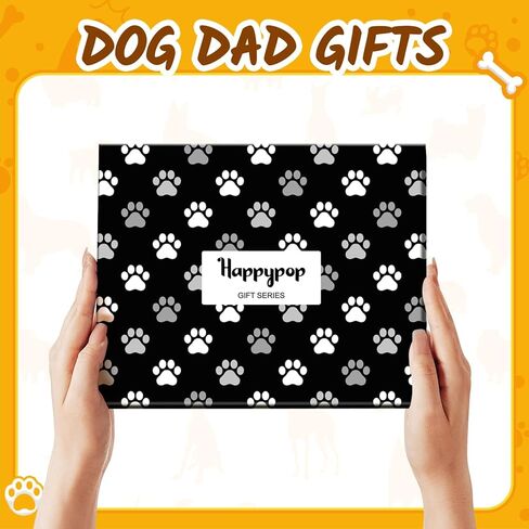 HAPPYPOP Dog Mom Dad Gifts - Funny Socks for Men Women Dog Lover, Birthday Christmas Gifts in Saudi Arabia