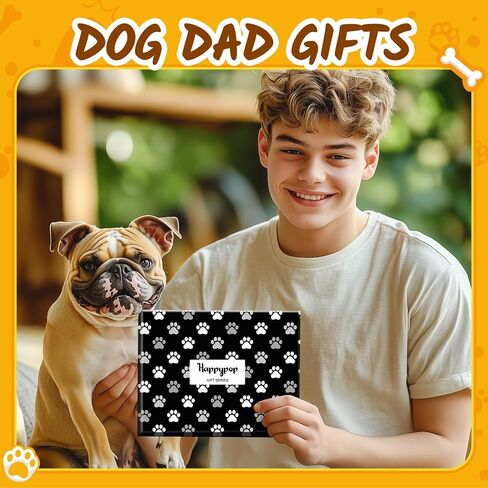 HAPPYPOP Dog Mom Dad Gifts - Funny Socks for Men Women Dog Lover, Birthday Christmas Gifts in Saudi Arabia