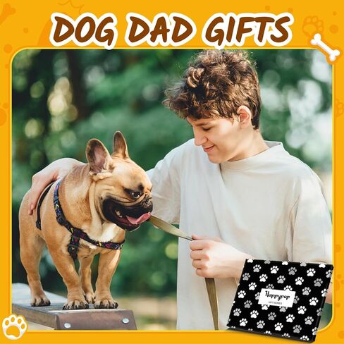 HAPPYPOP Dog Mom Dad Gifts - Funny Socks for Men Women Dog Lover, Birthday Christmas Gifts in Saudi Arabia