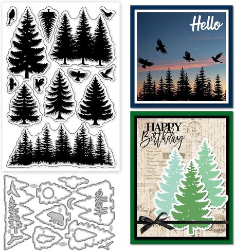 GLOBLELAND Flower Vase Clear Stamp and Cutting Dies Set for Card Making Flower Silhouette Silicone Clear Stamp Metal Fern Leaf Die Cuts for DIY Scrapbooking Photo Album Decorative in Saudi Arabia