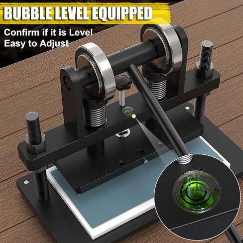 [Updated] Leather Cutting Machine, 260 x 150 mm Adjutable Manual Hand Press Leather Embossing Leathercraft Mold Die Cutter with 10.2 x 5.9 inches Upper Plate for Various of Materials, Dark in Saudi Arabia