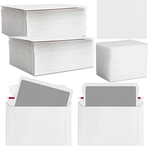 مجموعة شحن بطاقة التداول في Faccito 200 PCS 4 × 6 '' واقي بطاقات التداول والأظرف بشكل كبير للبريد ، مستلزمات الدفاع الإضافية in Saudi Arabia
