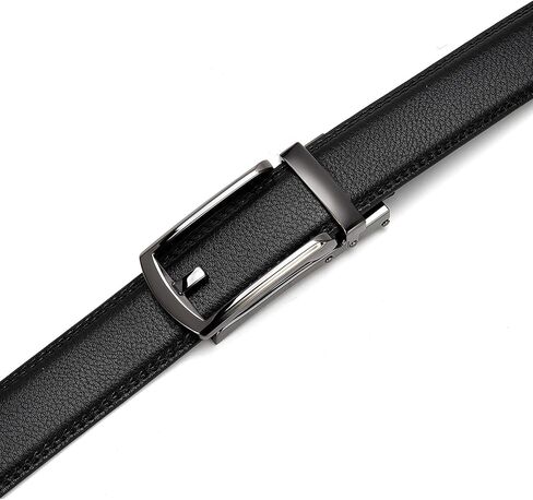 Mens Dress Belt - Ratchet Belt Leather 1 1/4" Comfort Click - Perfect Companion to Mens Dress Shoes in Saudi Arabia