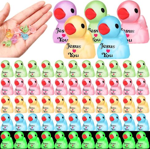 Suzile 100 Pcs Mini Punk Resin Ducks Little Figures Bulk Rock Mini Duck Figures Tiny Punk Rock Duckies Party Favors for Desktop Home Garden Hide Decor in Saudi Arabia