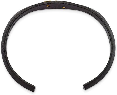 JewelryWeb 9mm قاعدة معدنية و10k ثلاثي اللون بلاك هيلز ذهبي أسود مسحوق مطلي الإسورة أساور زينة سوار للنساء in Saudi Arabia