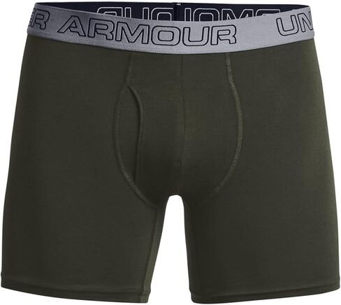مجموعة من 3 قطع من القطن القابل للتمدد للرجال من Under Armour، مقاس 15.24 سم، الجيش/البحرية/الفولاذ، 4XL in Saudi Arabia