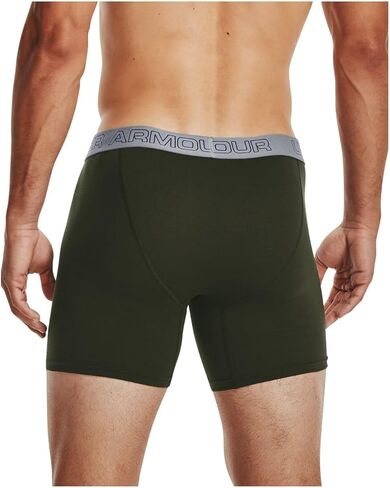 مجموعة من 3 قطع من القطن القابل للتمدد للرجال من Under Armour، مقاس 15.24 سم، الجيش/البحرية/الفولاذ، 4XL in Saudi Arabia