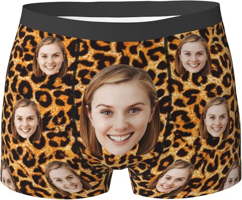 الملاكمون المخصصون للرجال الملاكمون المخصصون مع الوجه هدايا مخصصة لصديقها الملابس الداخلية الشخصية in Kuwait