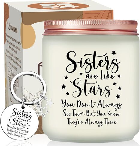 Sisters Gifts from Sister - Christmas Mother's Day Birthday Gifts for Big Sister - Sisters Candle in Saudi Arabia
