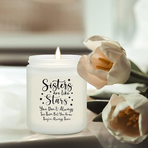Sisters Gifts from Sister - Christmas Mother's Day Birthday Gifts for Big Sister - Sisters Candle in Saudi Arabia