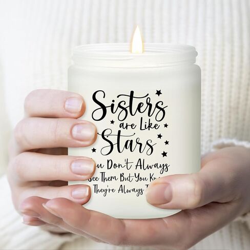 Sisters Gifts from Sister - Christmas Mother's Day Birthday Gifts for Big Sister - Sisters Candle in Saudi Arabia