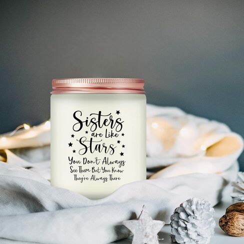 Sisters Gifts from Sister - Christmas Mother's Day Birthday Gifts for Big Sister - Sisters Candle in Saudi Arabia