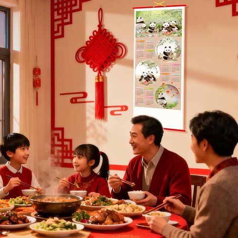 السنة الصينية الجديدة التقويم التمرير 2025 سنة من الأفعى جدار التقويم الصينية القمرية التقويم الحيوانات زودياك التقويم الشهري شنقا التقويم ديكور المنزل للمخطط اليومي الأسبوعي جدولة مكتب المنزل ج in Kuwait