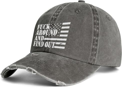 Fuck Around and Find Out Hat Fuck Around and Find Out Cap Mesh Baseball Cap Golf Hat Funny in Saudi Arabia