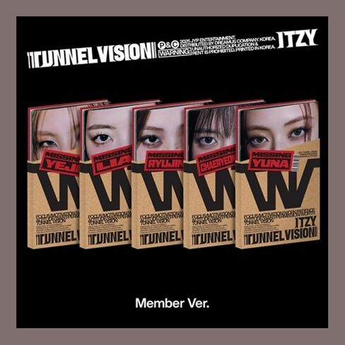 ألبوم ITZY Tunnel Vision المصغر الحادي عشر (عضو - إصدار CHAERYEONG) in Kuwait