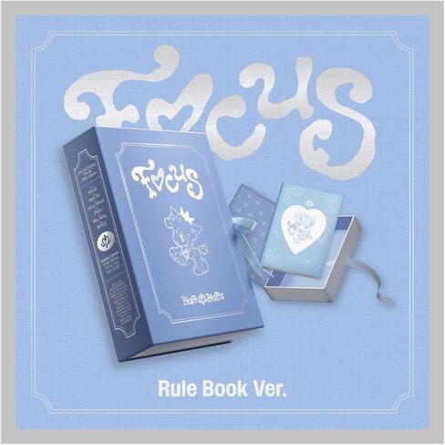 ألبوم Hearts2Hearts FOCUS الأول المصغر مع Trackin مختوم H2H (إصدار كتاب القواعد) in Saudi Arabia