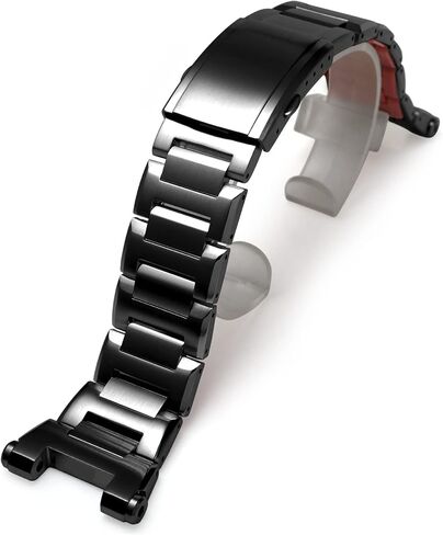 حزام ساعة مركب 316 من الفولاذ المقاوم للصدأ سوار من الراتنج لساعة كاسيو للرجال G-Shock MTG-B2000 MTGB2000 ملحقات ساعة مع أدوات in Saudi Arabia