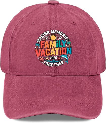 Family Trip Cruise Vacation 2026 Making Memories Together Hat for Men Classic in Saudi Arabia