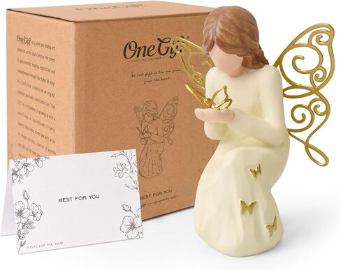 هدايا ملهمة على شكل فراشة من OneGift للنساء، ملاك التحول والأمل، هدايا تشجيع للخريجين أو أولئك الذين يواجهون الشدائد للشروع في بداية جديدة، ديكور فراشة للمنزل in Saudi Arabia