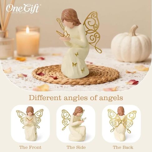 هدايا ملهمة على شكل فراشة من OneGift للنساء، ملاك التحول والأمل، هدايا تشجيع للخريجين أو أولئك الذين يواجهون الشدائد للشروع في بداية جديدة، ديكور فراشة للمنزل in Saudi Arabia
