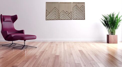 Tribe Azure Modern Mountain Geometric Wall Sculpture Abstract Wooden Wall Art Hanging Decor Panel Forest Large Living Room Office Bedroom in Saudi Arabia