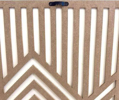 Tribe Azure Modern Mountain Geometric Wall Sculpture Abstract Wooden Wall Art Hanging Decor Panel Forest Large Living Room Office Bedroom in Saudi Arabia