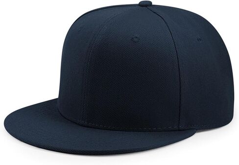 قبعة Snapback للرجال والنساء، قبعة بيسبول مسطحة حافة للمراهقين، قبعة سائق شاحنة فارغة بنمط الهيب هوب قابلة للتعديل in Saudi Arabia