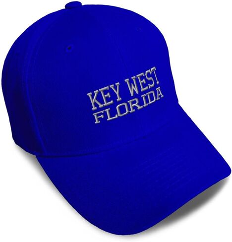 Speedy Pros Baseball Caps for Men & Women Embroidered Florida Key West America USA Embroidery Acrylic in Saudi Arabia