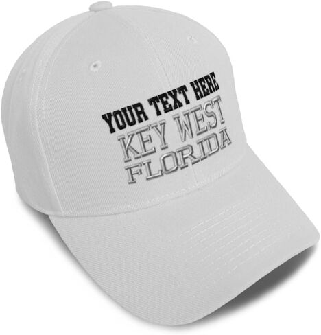 Speedy Pros Baseball Caps for Men & Women Embroidered Florida Key West America USA Embroidery Acrylic in Saudi Arabia