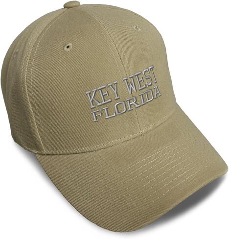 Speedy Pros Baseball Caps for Men & Women Embroidered Florida Key West America USA Embroidery Acrylic in Saudi Arabia
