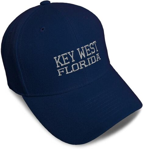 Speedy Pros Baseball Caps for Men & Women Embroidered Florida Key West America USA Embroidery Acrylic in Saudi Arabia