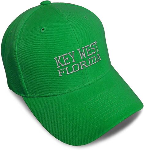 Speedy Pros Baseball Caps for Men & Women Embroidered Florida Key West America USA Embroidery Acrylic in Saudi Arabia