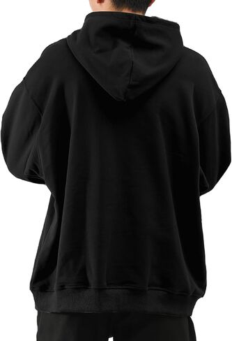 Hoodies for Men & Women Winter Warm Heavyweight Pullover Cotton Blend Oversized Sweatshirt with Kangaroo Pocket in Saudi Arabia
