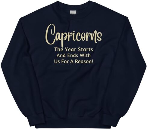 سويت شيرت Capricorn Vibes Capricorn Season Capricorn zodiac للجنسين in Kuwait