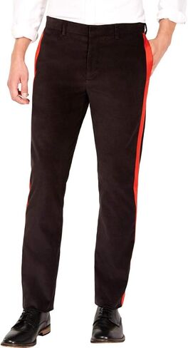 Calvin Klein Mens Velvet Slim Fit Pants Black 36/30 in Saudi Arabia
