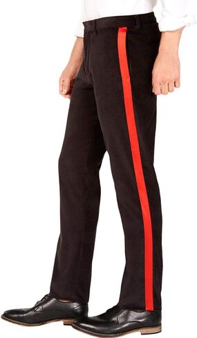 Calvin Klein Mens Velvet Slim Fit Pants Black 36/30 in Saudi Arabia