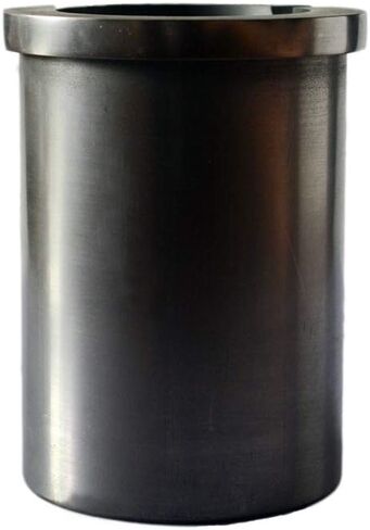 OTOOLWORLD 99.9% Pure Graphite Crucible Metal Melting Gold Silver Scrap Casting Ingot Mould (5kg Graphite Crucible) in Kuwait