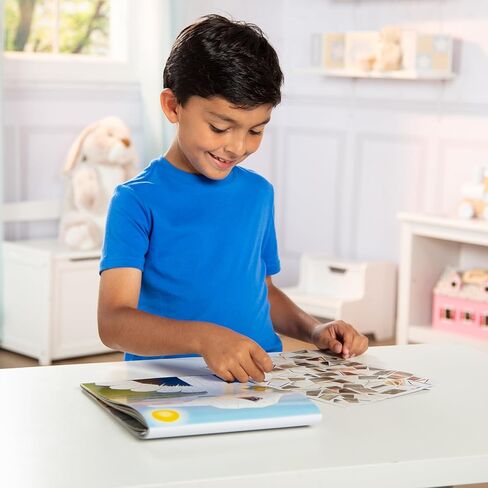 Melissa & Doug Mosaic Stickers Safari Animals | Activity Pad | Sticker Book | 3+ | Gift for Boy or Girl in Saudi Arabia