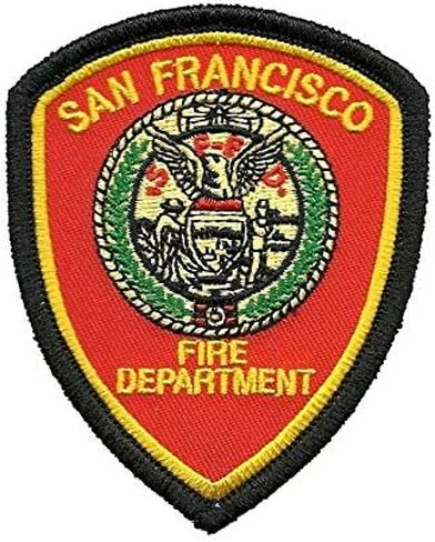 San Francisco Patch Fire Department Shield California Souvenir in Saudi Arabia